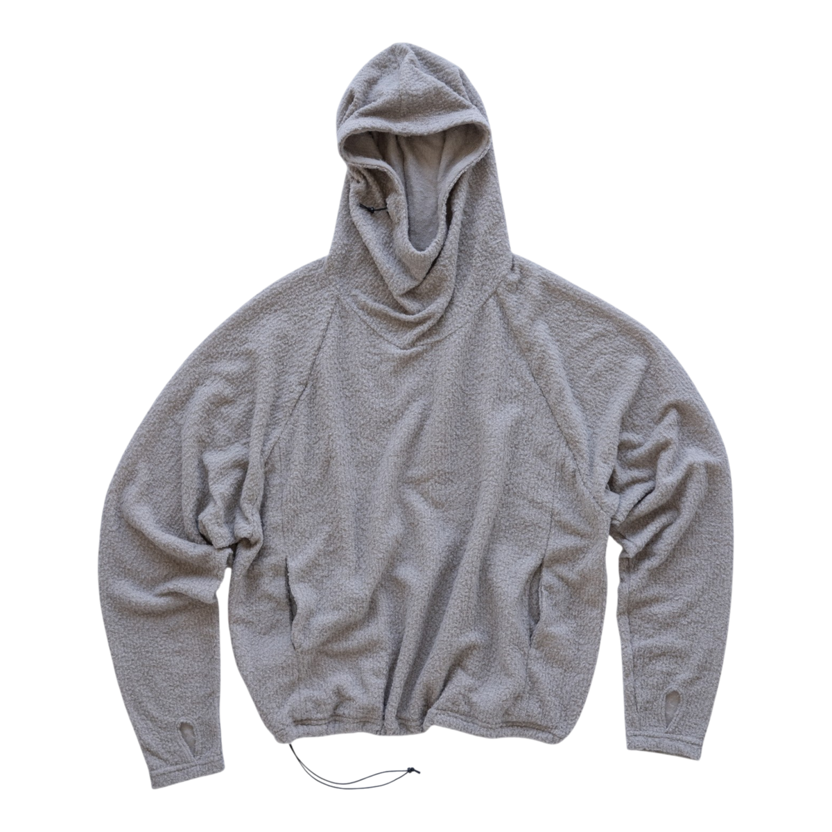 WOOL SHAG HOODIE