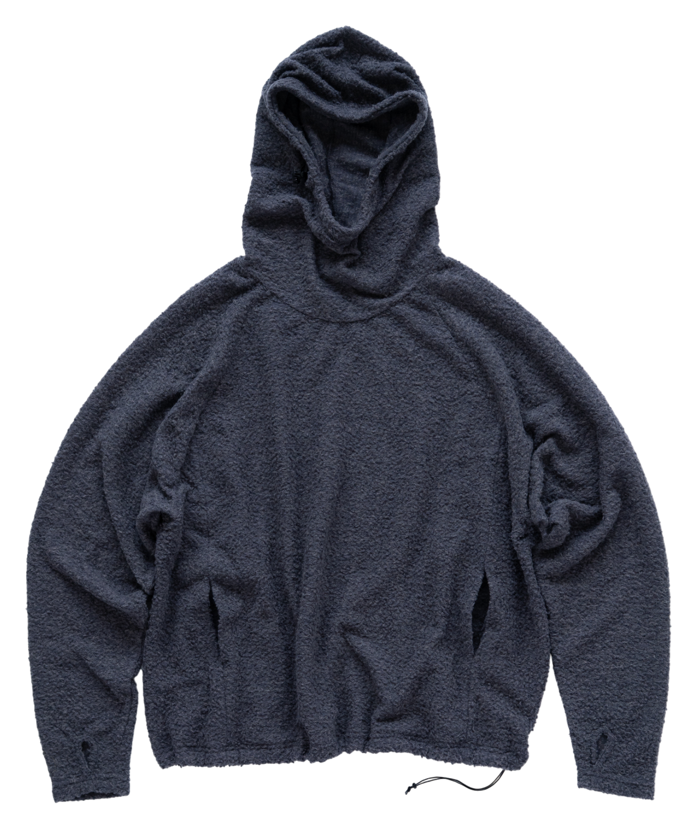 WOOL SHAG HOODIE