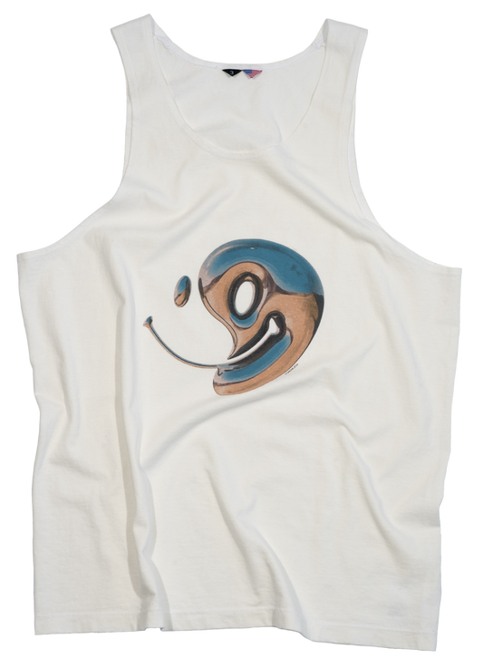 TUBULAR TANK CHROME SMILEY