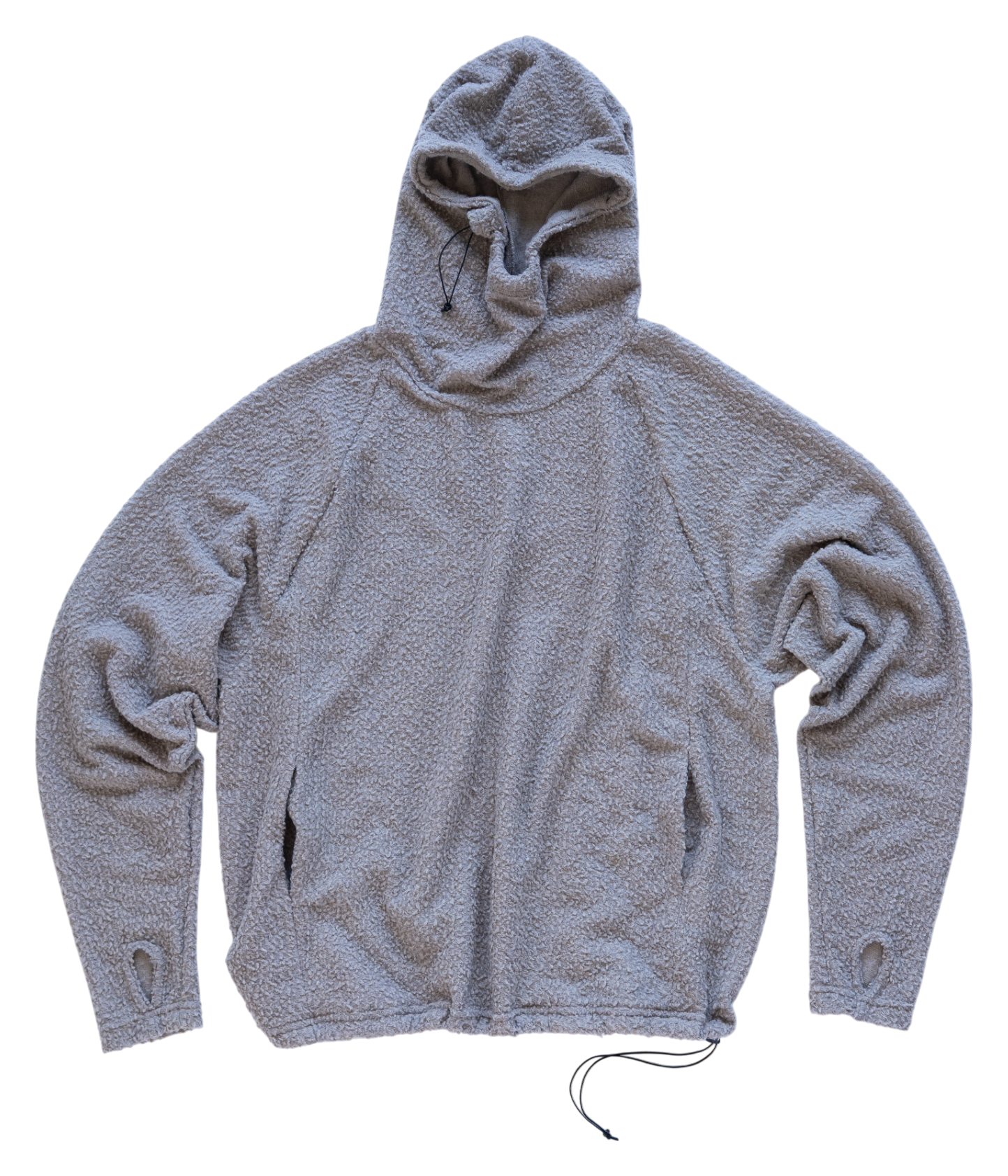 WOOL SHAG HOODIE
